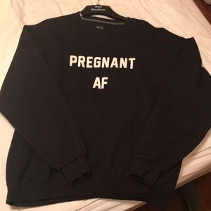 Maternity themed sweatshirt